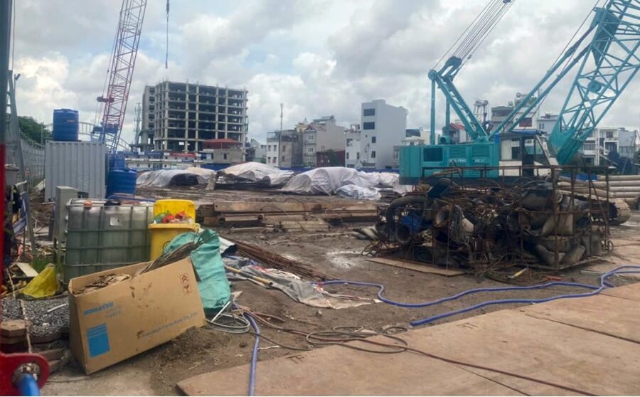 Công Trường Chung Cư Gamuda Hải Phòng Ngày 20/08/2025